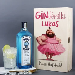 GINderella - Bombay Gin Geschenkset mit Glas und Box