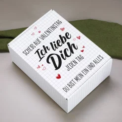 Gin Geschenkset zum Valentinstag - Scheiß auf Valentinstag Ich liebe Dich jeden Tag