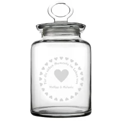 Glasdose für die süßen Momente im Leben