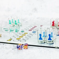 Glas-Trinkspiel Ludo
