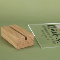 Glück ist - Acrylglas mit Ihrem Lieblingsfoto und Wunschtexten