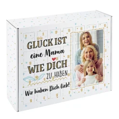 Glück ist... DIY Adventskalender mit Foto und Wunschtext