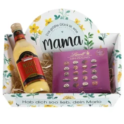 Glück ist eine Mama wie Dich zu haben - Geschenkkörbe mit verschiedenen Füllungen