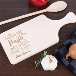 Glück ist, einen Papa wie dich zu haben - Frühstücksbrett