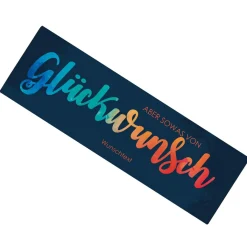 Glückwunsch - Schokolade mit Ihrem Wunschtext, 300g