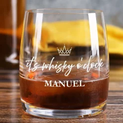 Glenfiddich Geschenkset zum Geburtstag mit Whiskyglas, Schokolade und Box