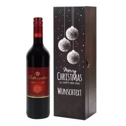 Glühwein mit persönlicher Geschenkbox zu Weihnachten