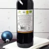 Glühwein mit Schneeflocken Gravur und Ihrem Wunschnamen