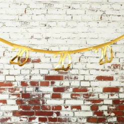 Goldene Girlande zum 20. Geburtstag
