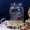 Gravierte Glasdose Sweets for... mit Wunschname