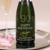Gravierter Champagner zum 90. MADE WITH SWAROVSKI® ELEMENTS