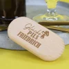 Gravierter Flaschenöffner aus Holz - Glückspils - mit Ihrem Wunschnamen