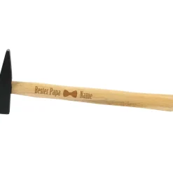 Gravierter Hammer für den besten Papa - mit Namensgravur