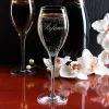 Graviertes Champagnerglas mit Wunschnamen