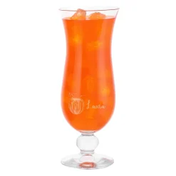 Graviertes Cocktailglas mit Wunschnamen Kokosnuss