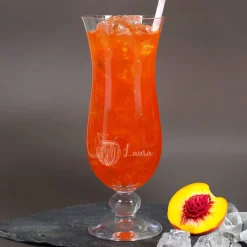 Graviertes Cocktailglas mit Wunschnamen Kokosnuss