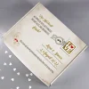 Gravierte Sektgläser mit Secco in romantischer Geschenkverpackung