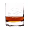 Graviertes Whiskyglas Echter Geniesser mit Wunschnamen