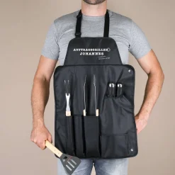 Grillschürze "Auftragsgriller" inklusive Grillzubehör