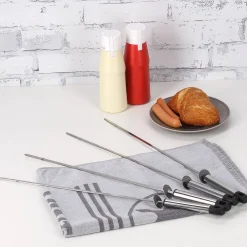 Grillset mit graviertem Koffer in zwei verschiedenen Größen