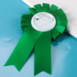 Grüne Rosette für den besten Angler