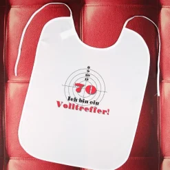 Großer Latz für große Kinder: 70 Ich bin ein Volltreffer !