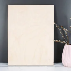 Großes Holzbild mit Lieblingsfoto und Wunschtext