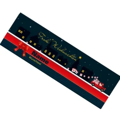 300g Schokolade mit Weihnachtsmann und persönlichem Gruß
