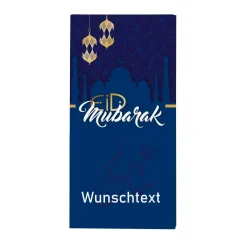 100 g Schokolade zum Zuckerfest mit Wunschtext