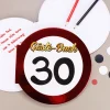 Gäste-Buch Verkehrsschild 30