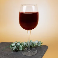 Halbes Weinglas | Scherzartikel für Weinliebhaber