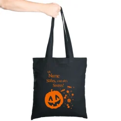 Halloween Süßigkeiten Beutel personalisierbar mit Name | Süßes sonst gibt´s Saures