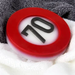 handgemachte Seife zum 70. Geburtstag