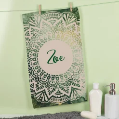 Handtuch mit Mandala-Motiv in verschiedenen Farben und Mustern - perfekt für Ramadan