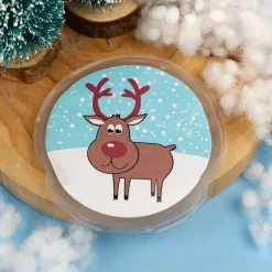 Handwärmer mit Weihnachtsmotiven | Rund