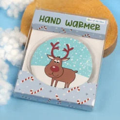 Handwärmer mit Weihnachtsmotiven | Rund
