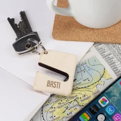 Handyhalter als Schlüsselanhänger mit Namensgravur