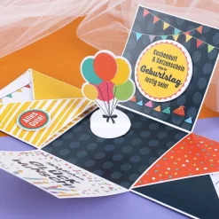 Happy Birthday - Überraschungsbox zum Geburtstag Explosionsbox