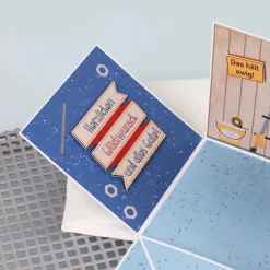 Happy Birthday - Geschenkbox für Handwerker als Verpackung für Geldgeschenke und Gutscheine