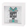 Happy Birthday kleine Bilderrahmen Spardose