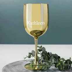 Happy Birthday - Lillet Präsent mit gravierten Weinglas und toller Geschenkverpackung