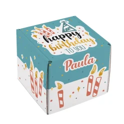 Happy Birthday to you - Geschenkverpackung in fünf Größen