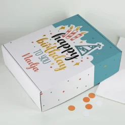 Happy Birthday to you - Geschenkverpackung in fünf Größen
