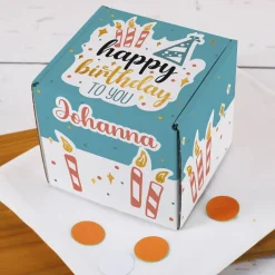 Happy Birthday to you - Geschenkverpackung in fünf Größen