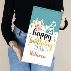 Happy Birthday to you - Geschenkverpackung in fünf Größen