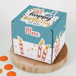 Happy Birthday to you - Geschenkverpackung in fünf Größen