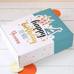 Happy Birthday to you - Geschenkverpackung in fünf Größen