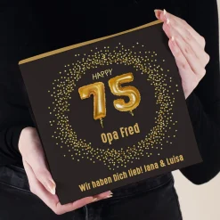 Happy 75 - Lindt Pralinen zum 75. Geburtstag, 155g alkoholfrei