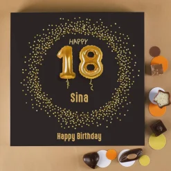 Happy 18 - Lindt Pralinen zum 18. Geburtstag, 155g alkoholfrei