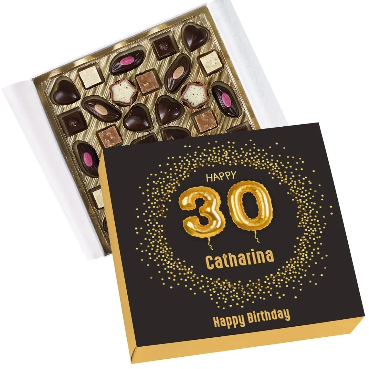 Happy 30 - Lindt Pralinen zum 30. Geburtstag, 155g alkoholfrei